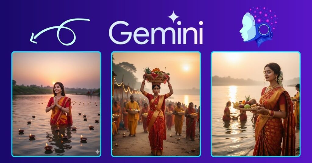 Edit Your Image by Gemini: Chatt Puja!